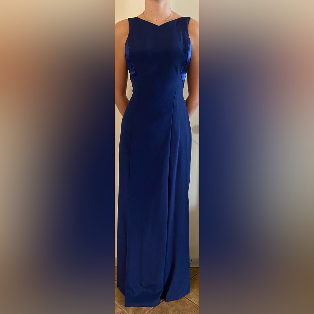 Navy Blue prom dress